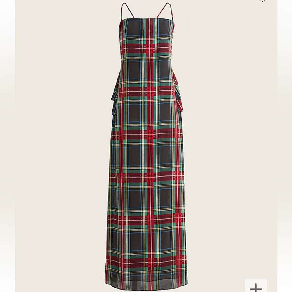*LIKE NEW* J. Crew Ruffle-Back Silk Dress